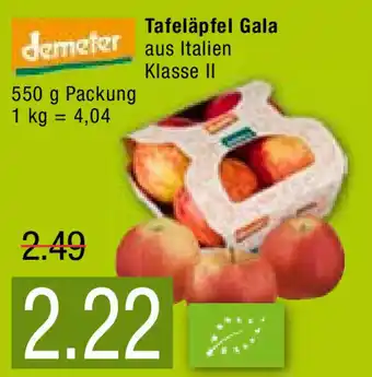 Marktkauf Tafelapfel Gala 550g Angebot