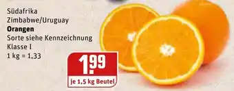 REWE Center Orangen 1,5kg Beutel Angebot