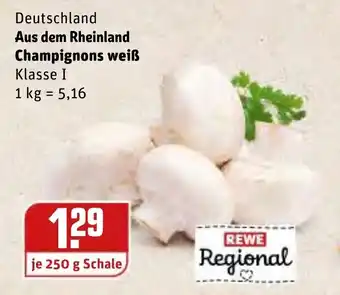 REWE Center Champignons weiß 250g Angebot