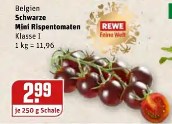 REWE Center Schwarze Mini Rispentomaten 250g Angebot