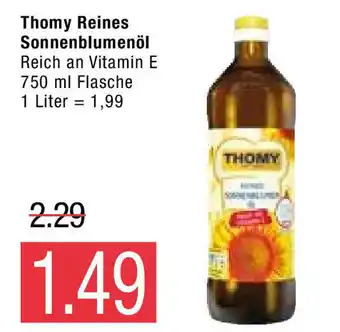 Marktkauf Thomy Reines Sonnenblumenol 750ml Angebot