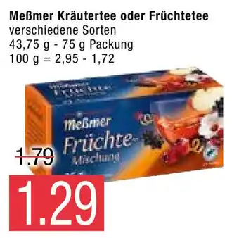 Marktkauf MeBmer Krautertee oder Fruchtetee Angebot