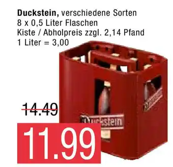 Marktkauf Duckstein 8x0.5 liter Angebot