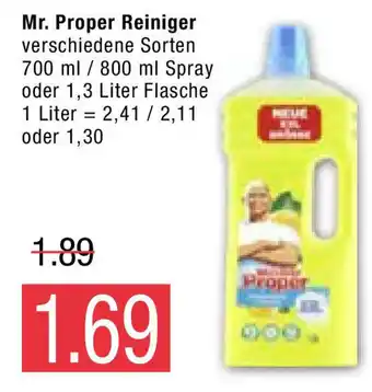 Marktkauf Mr. Proper Reiniger Angebot