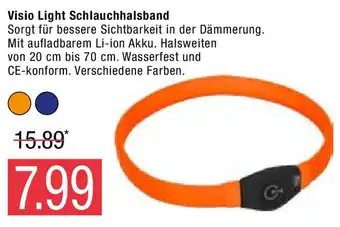 Marktkauf Visio Light Schlauchhalsband Angebot