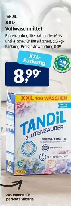 Aldi Süd Tandil XXL Vollwaschmittel Angebot