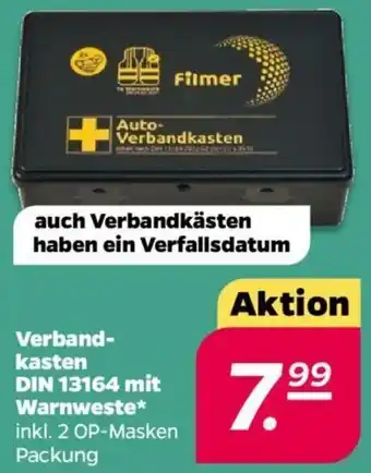 NETTO Verbandkasten DIN 13164 mit Warnweste Angebot