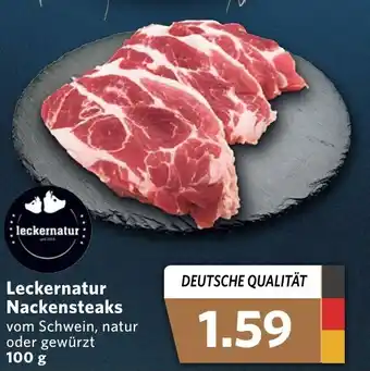 Combi Leckernatur Nackensteaks 100g Angebot