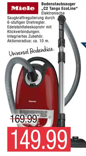 Marktkauf Bodenstaubsauger C2 tango ecoline Angebot