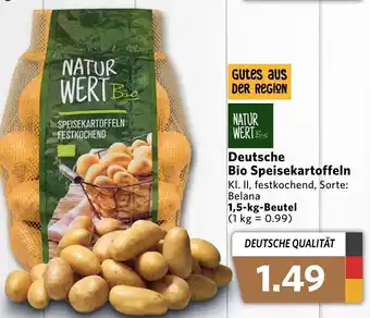 Combi Deutsche Bio Speisekartoffeln 1,5kg Beutel Angebot