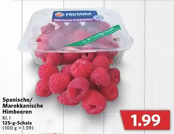 Combi Spanische/Marokkanische Himbeeren 125g Angebot