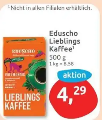 Budni Eduscho Lieblings Kaffee 500 g Angebot