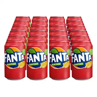 Netto Marken-Discount Fanta fruit twist 0,33 liter dose, 24er pack Angebot