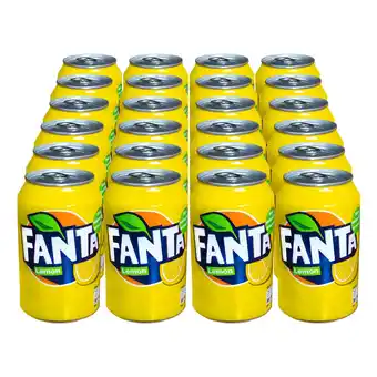 Netto Marken-Discount Fanta lemon 0,33 liter dosen, 24er pack Angebot