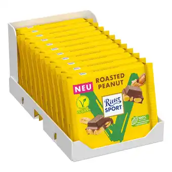 Netto Marken-Discount Ritter sport vegan roasted peanut 100 g, 11er pack Angebot