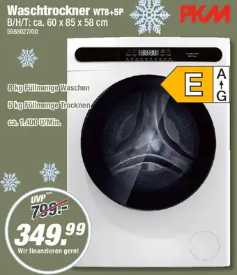 Poco PKM Waschtrockner WT8+5P Angebot