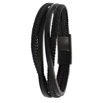 Douglas Lucardi armband leder schwarz Angebot