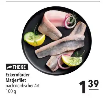 CITTI Markt Eckernförder Matjesfilet 100g Angebot