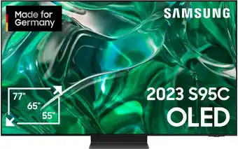 Euronics Samsung gq65s95cat 163 cm (65) oled-tv titanschwarz / f Angebot
