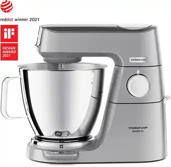 Euronics Kenwood kvl85.124si titanium chef baker xl küchenmaschine silber Angebot