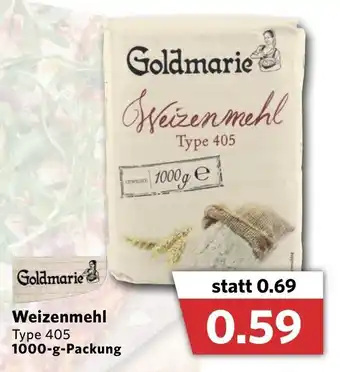 Combi Goldmarie Weizenmehl 1000g Angebot