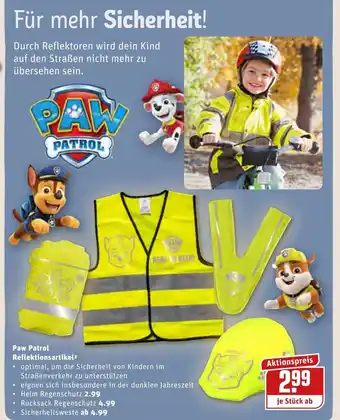 REWE Center Paw Patrol Reflektionsartikel Angebot