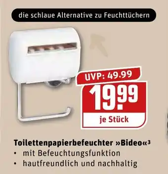 REWE Center Toilettenpapierbefeuchter Bideo Angebot