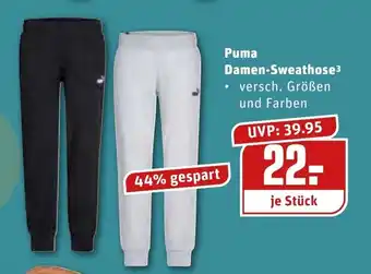 REWE Center Puma Damen Sweathose Angebot