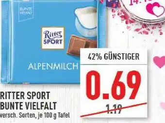 Marktkauf Ritter Sport Bunte Vielfalt Angebot