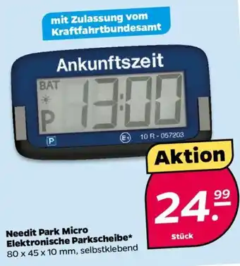 NETTO Needit Park Micro Elektronische Parkscheibe Angebot