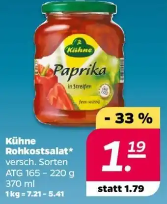 NETTO Kühne Rohkostsalat 370 ml Angebot