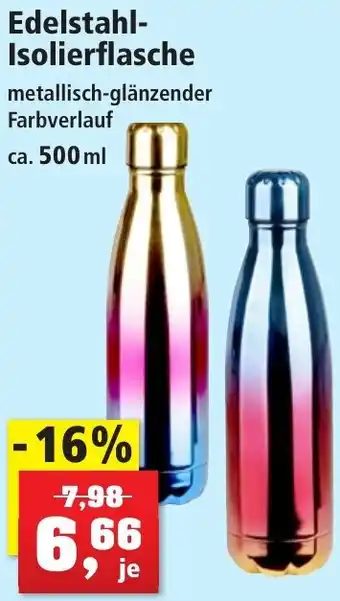 Thomas Philipps Edelstahl Isolierflasche ca. 500 ml Angebot