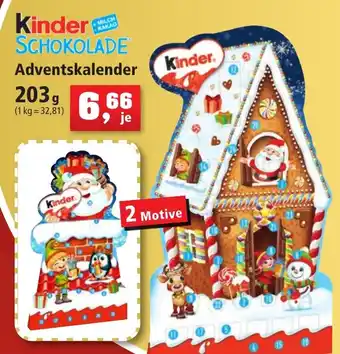 Thomas Philipps Kinder Schokolade Adventskalender 203 g Angebot
