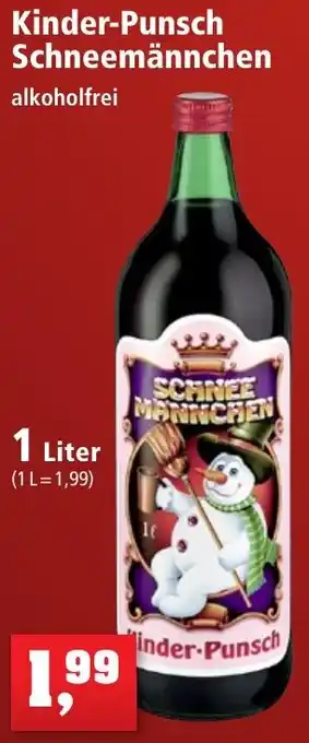 Thomas Philipps Kinder-Punsch Schneemännchen 1 Liter Angebot