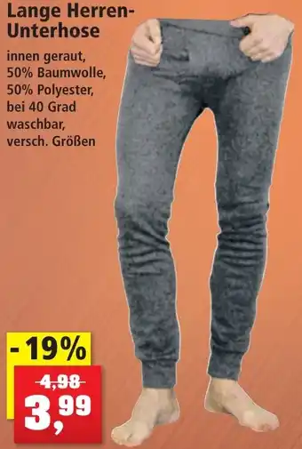 Thomas Philipps Lange Herren-Unterhose Angebot