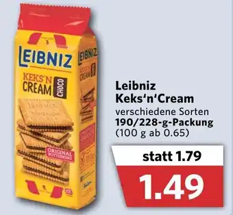 Combi Leibniz Keks'n'Cream 190/228g Angebot