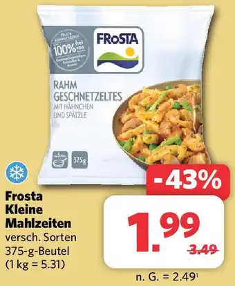 Combi Frosta Kleine Mahlzeiten 375 g Beutel Angebot