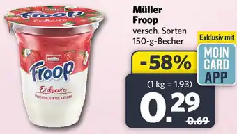 Combi Müller Froop 150 g Becher Angebot