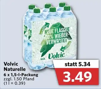 Combi Volvic Naturelle 6x1,5L Angebot