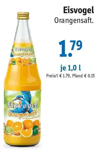 Gefako Eisvogel Orangensaft 1,0 L Angebot