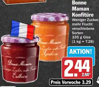 Hit Bonne Maman Konfitüre 335 g Glas Angebot