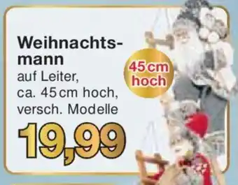 Jawoll Weihnachtsmann 45 cm hoch Angebot