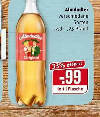 REWE Kaufpark Almdudler Angebot