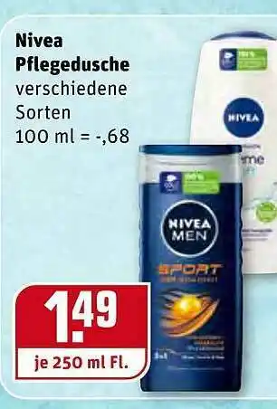 REWE Kaufpark Nivea Pflegedusche Angebot