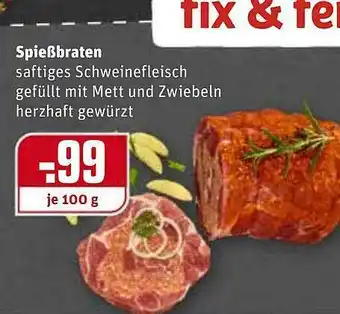 REWE Kaufpark Spießbraten Angebot