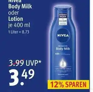 Rossmann Nivea Boy Milk Oder Lotion Angebot