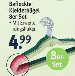 Rossmann Beflockte Kleiderbügel 8er-set Angebot