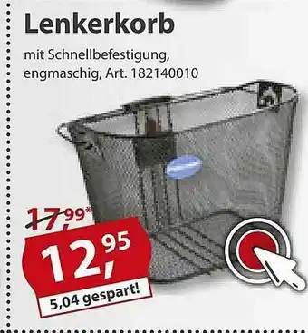 Sonderpreis Baumarkt Lenkerkorb Angebot