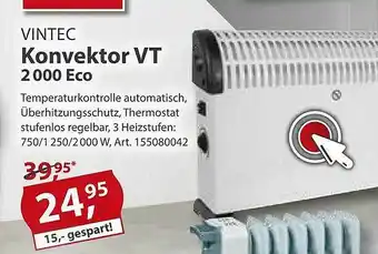 Sonderpreis Baumarkt Vintec Konvektor Vt 2000 Eco Angebot