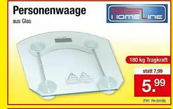 Zimmermann Home Line Personenwaage Angebot